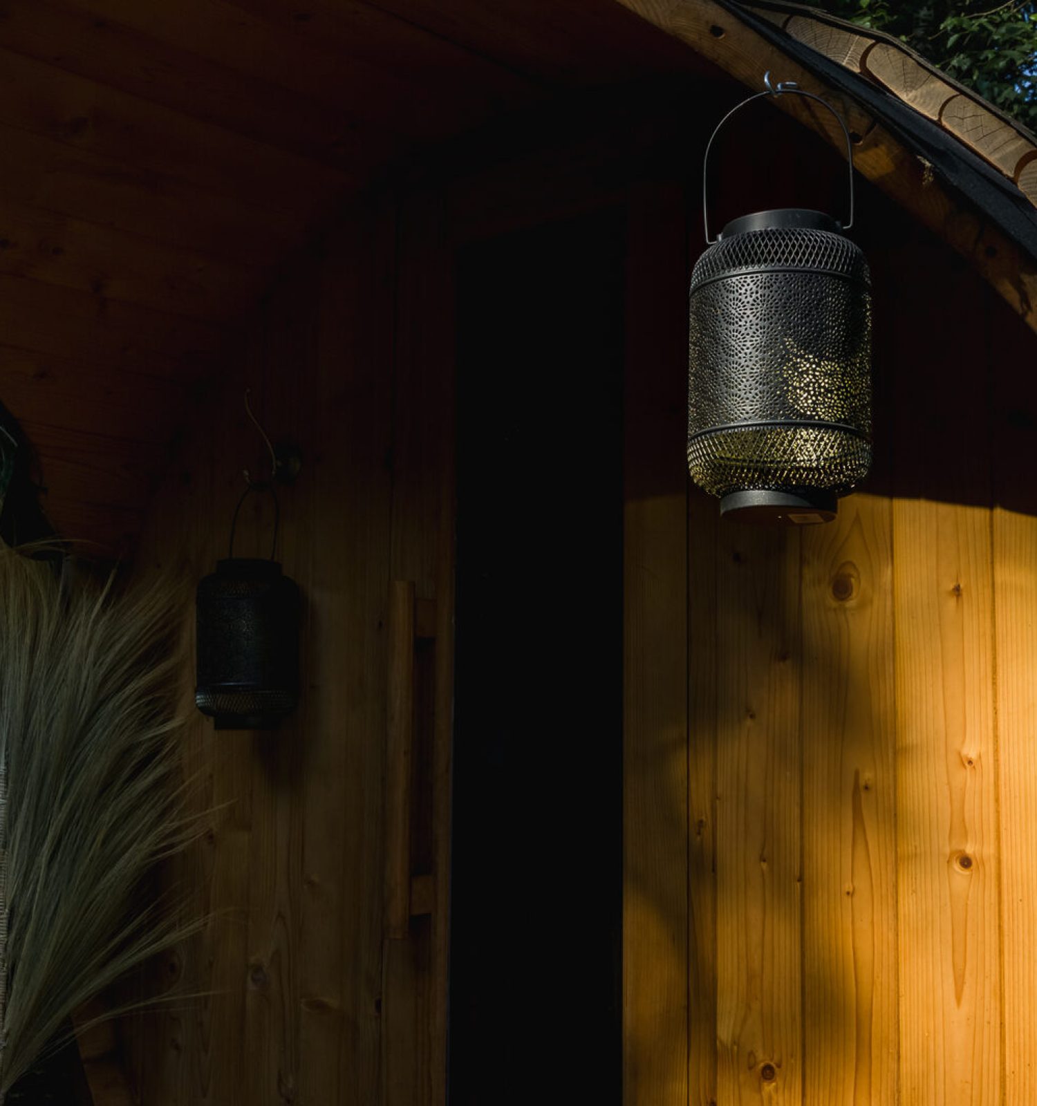Sauna w Kameralnej Chacie, wejście do sauny